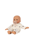 Lalka z miękkim brzuszkiem, ubrankiem i smoczkiem Konges Slojd BEBE Concept 