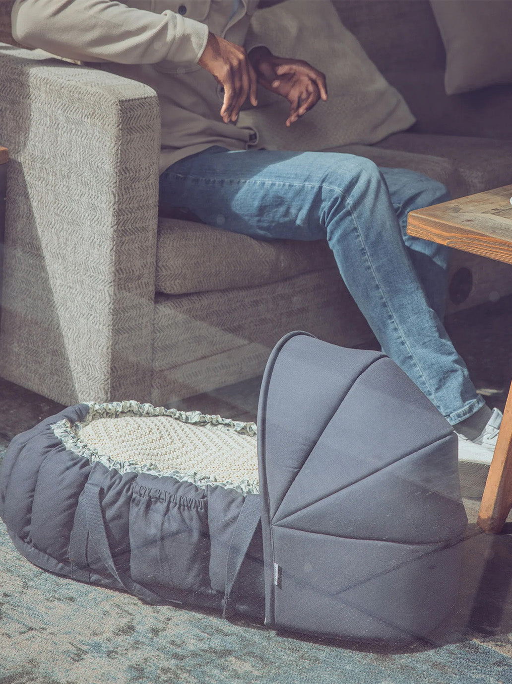 Gniazdko niemowlęce Sebra 3-in-1 Baby Nest Sebra BEBE Concept 