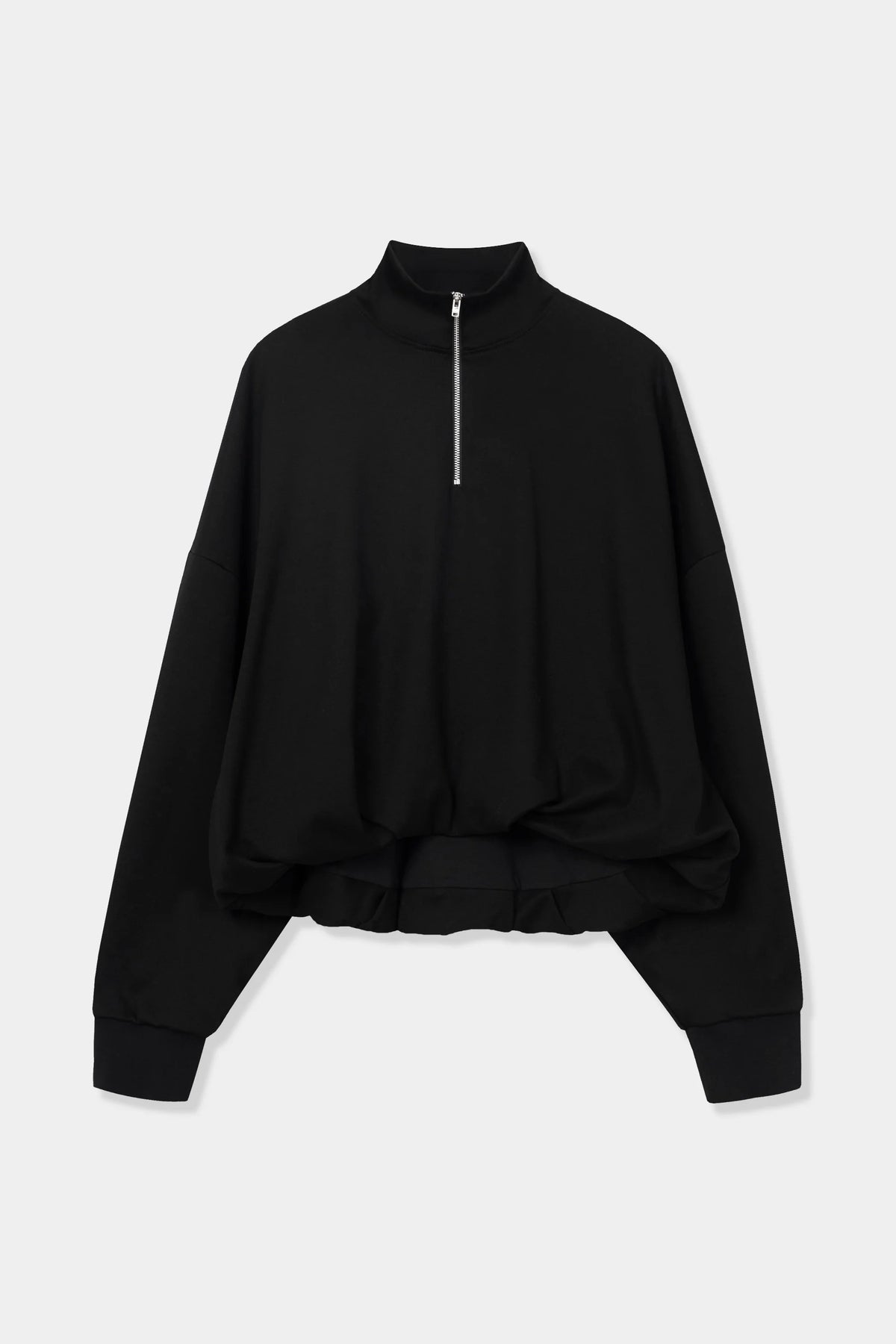 Balloon Quarter-Zip Black BLACK