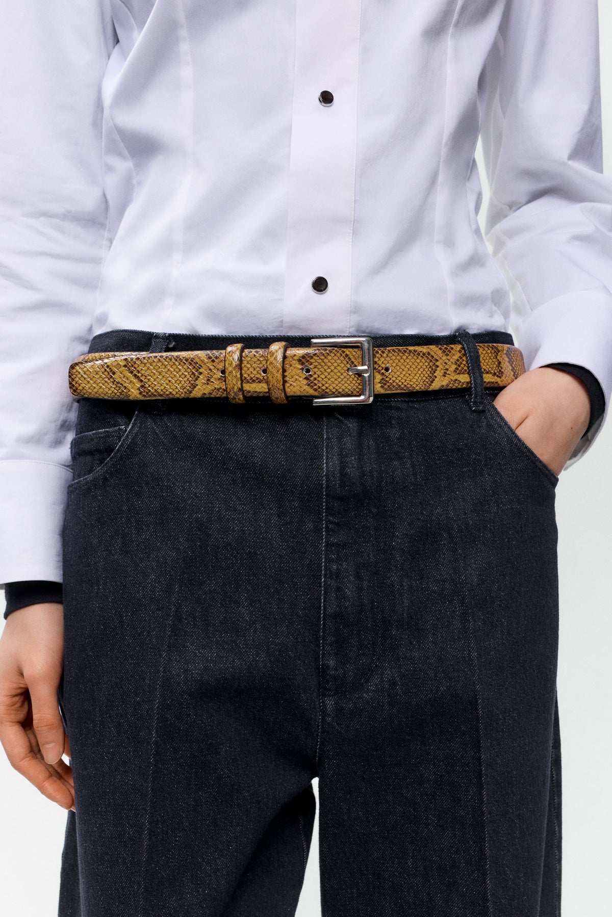 Classic Belt Snake DIJON