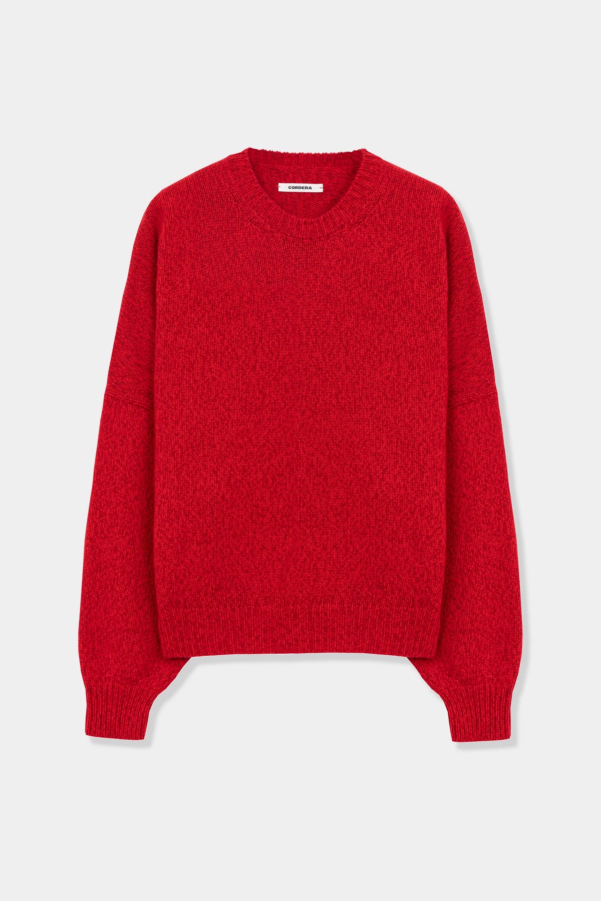 Merino & Cashmere Sweater Red