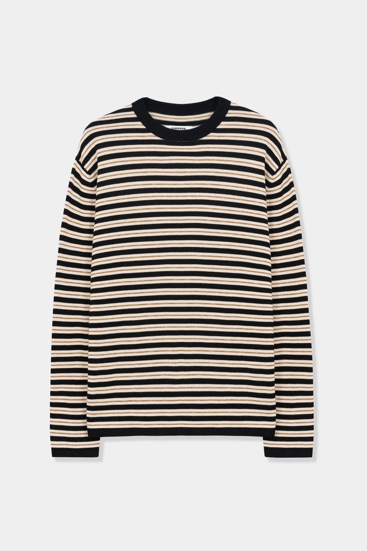Organic Cotton Striped Long-Sleeve Tee