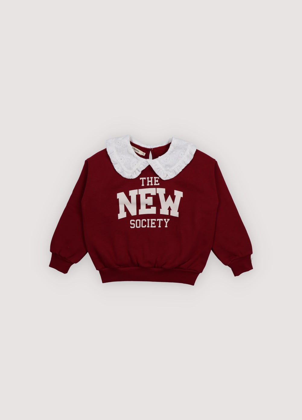 Bluza z ozdobnym kołnierzem Angela Sweatshirt The New Society BEBE Concept 