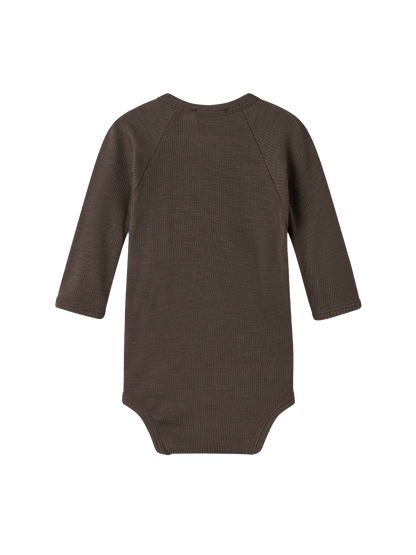 Body kopertowe z wełny merino Belita Rib MarMar Copenhagen BEBE Concept 