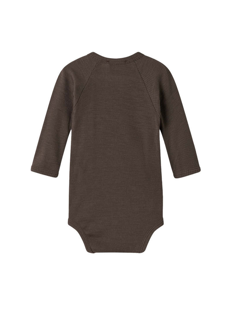 Body kopertowe z wełny merino Belita Rib MarMar Copenhagen BEBE Concept 