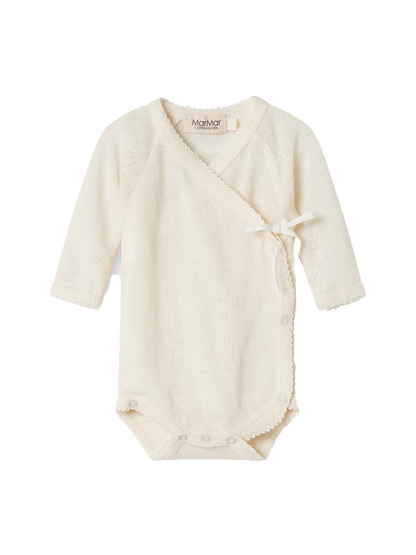 Body kopertowe z wełny merino Belita Pointelle MarMar Copenhagen BEBE Concept 