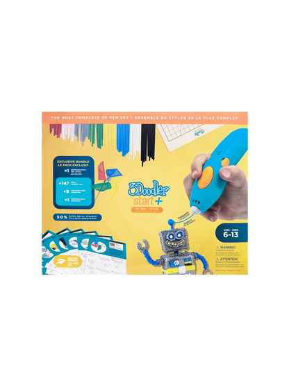 Zestaw 3Doodler Start+ do nauki druku 3D dla dzieci 3Doodler BEBE Concept 
