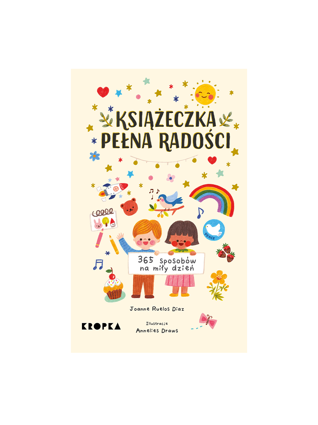 Książeczka pełna radości Wydawnictwo Kropka BEBE Concept 