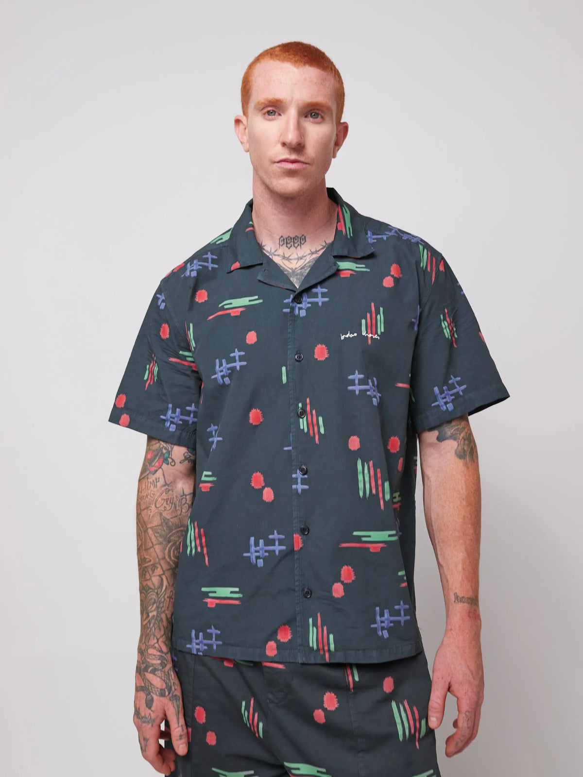 Koszula Multicolor print unisex shirt Adult Bobo Choses BEBE Concept 