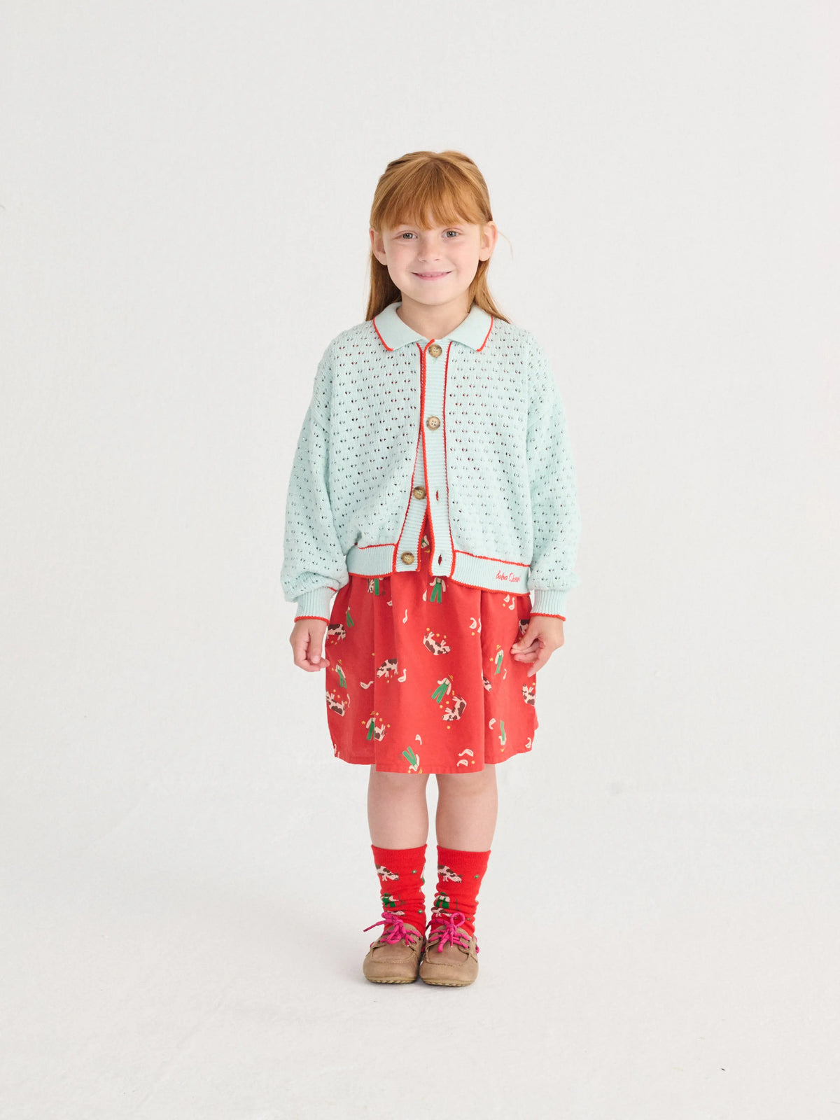 Skarpetki Farm Adventure all over long socks Bobo Choses BEBE Concept 