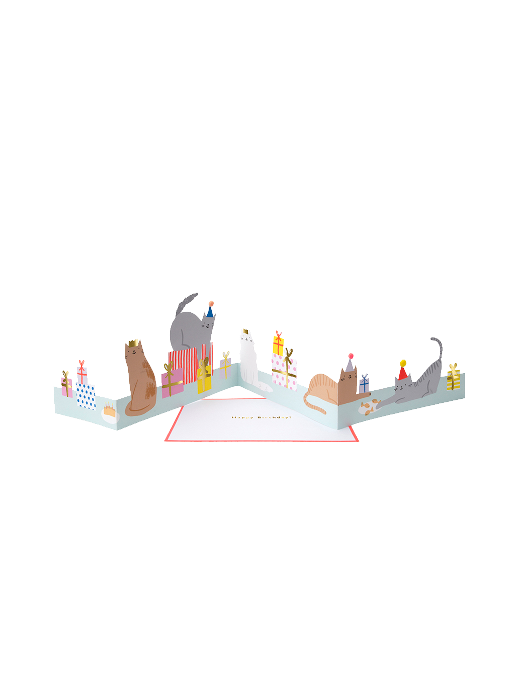 Trójwymiarowa kartka okolicznościowa Meri Meri BEBE Concept 
