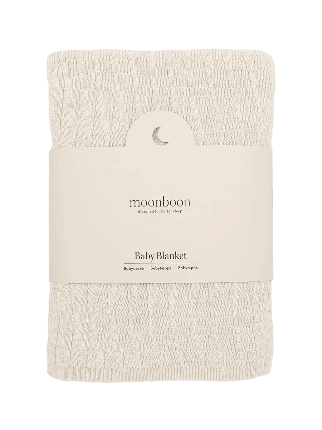 Bawełniany kocyk niemowlęcy Moonboon BEBE Concept 