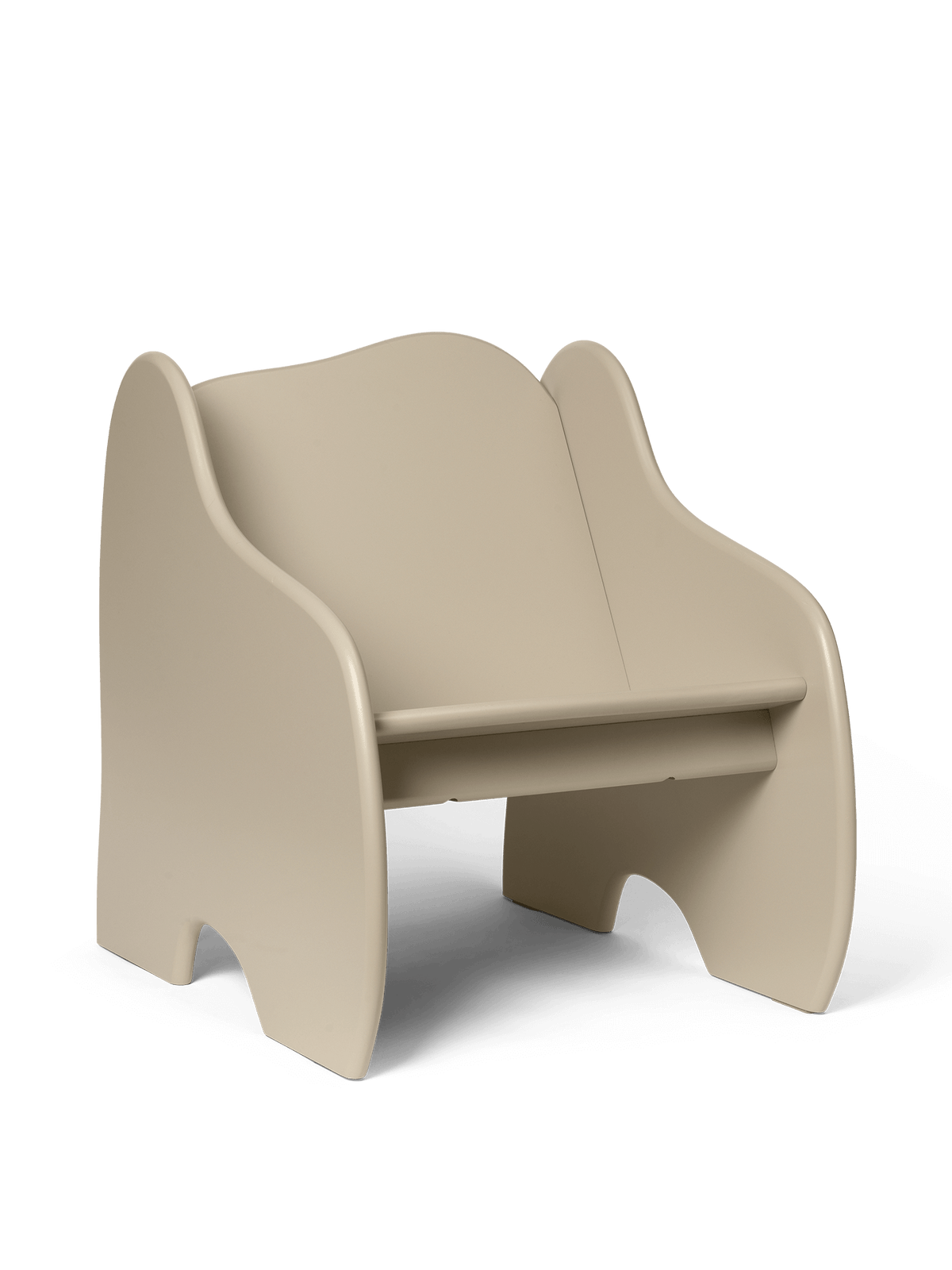 Krzesło dziecięce ze schowkiem Slope Lounge Chair Ferm Living BEBE Concept 