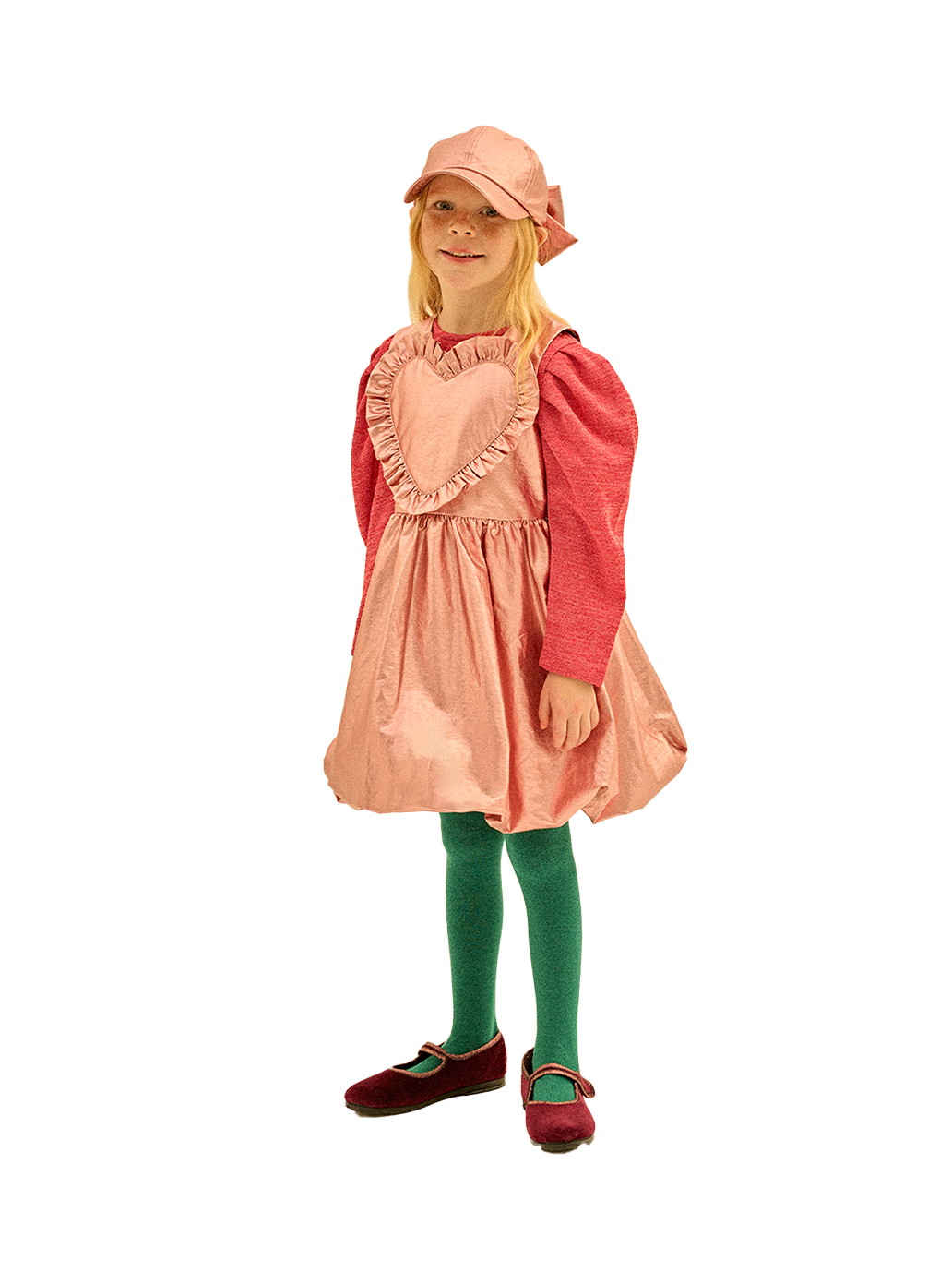 Sukienka Heart Gleaming Dress Jelly Mallow BEBE Concept 