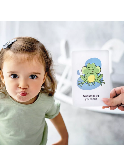 Edukacyjne karty ruchowe Nanuki BEBE Concept 