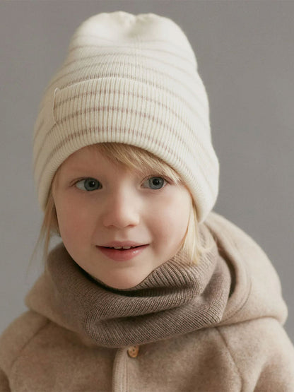 Cienki komin z wełny merino Fine Loop Scarf Mille Family BEBE Concept 