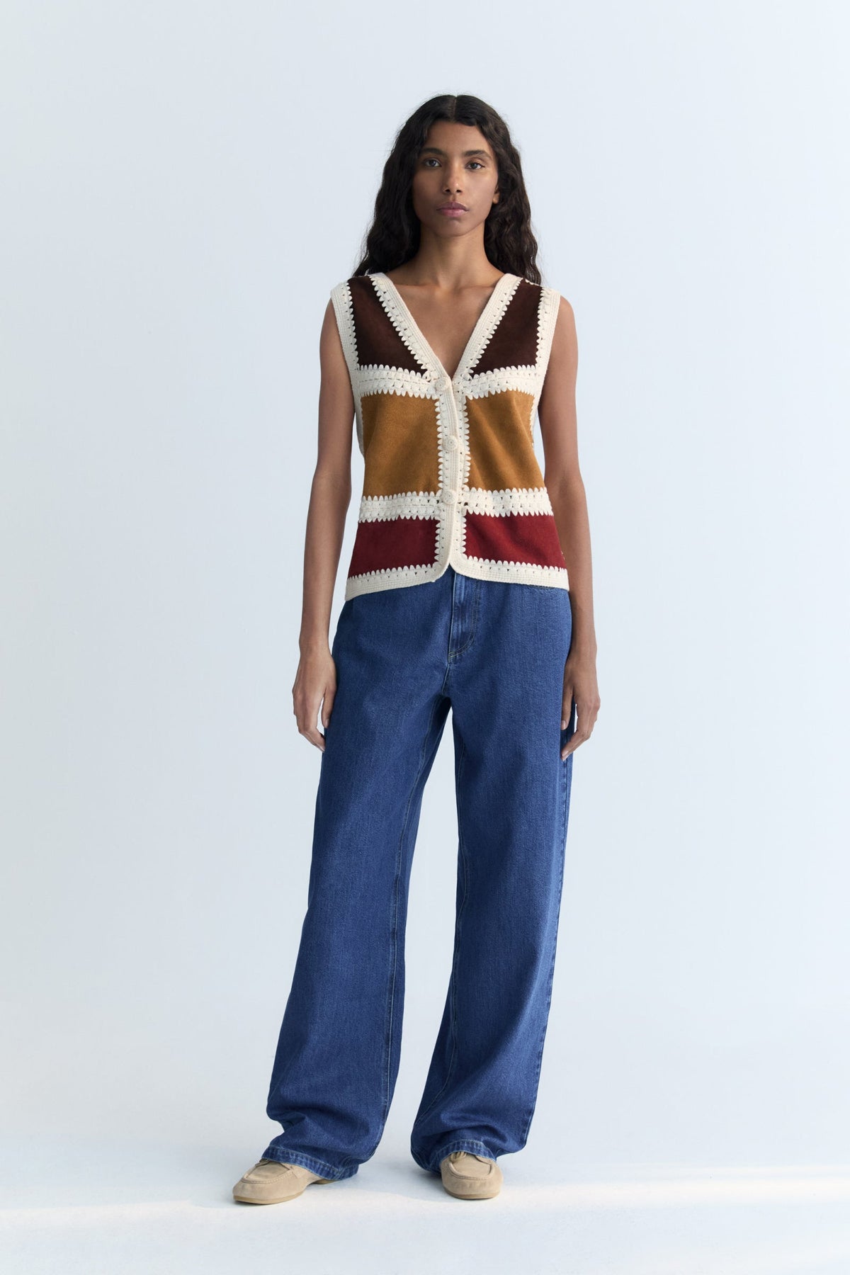 Skórzana kamizelka Arlet Woman Waistcoat The New Society BEBE Concept 