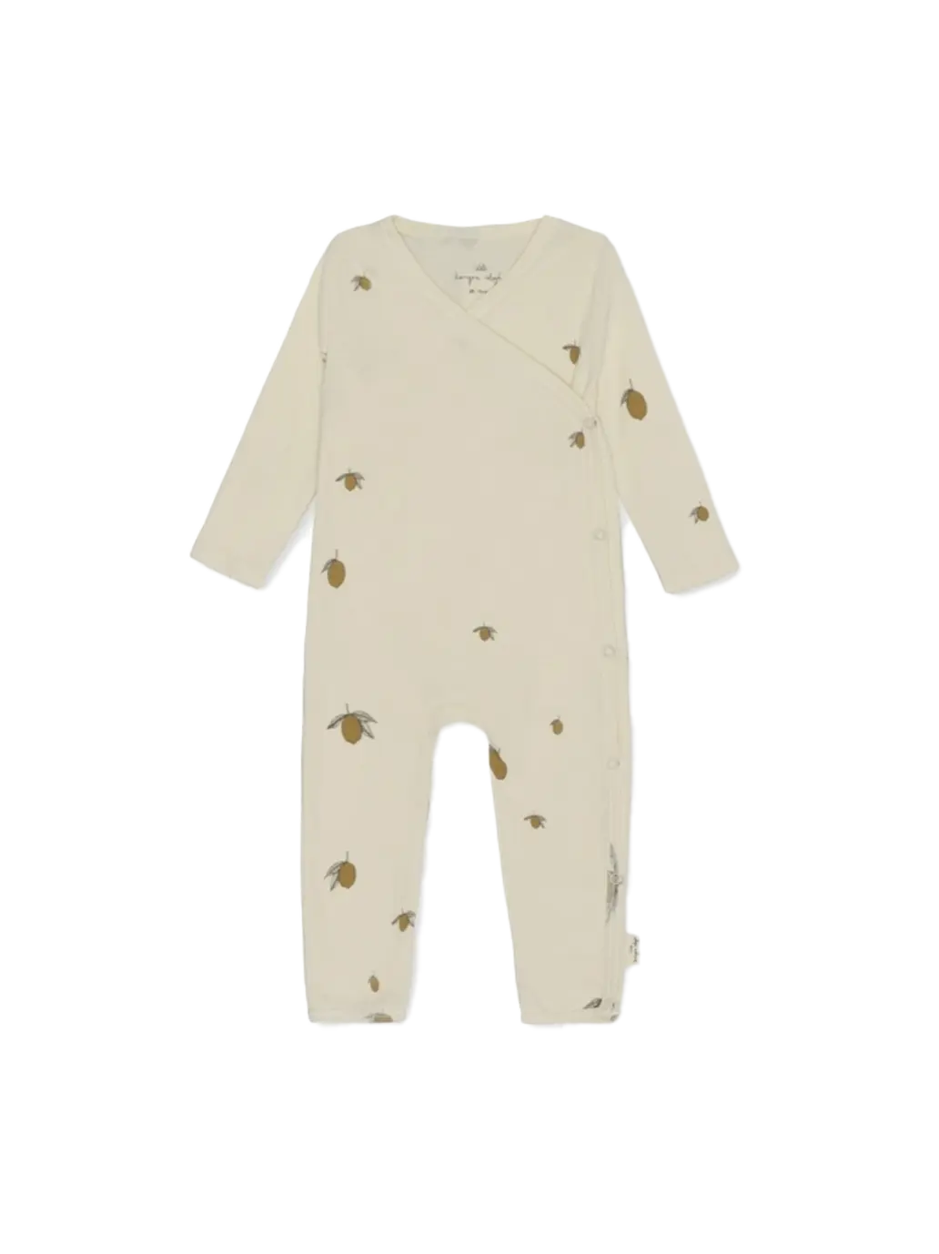 kopertowa piżamka z organicznej bawełny Newborn Onesie Konges Slojd BEBE Concept 