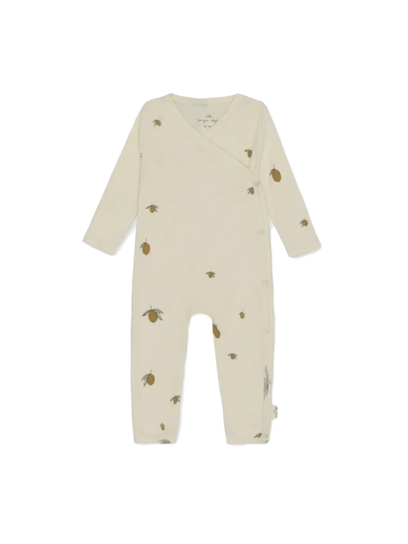 kopertowa piżamka z organicznej bawełny Newborn Onesie Konges Slojd BEBE Concept 