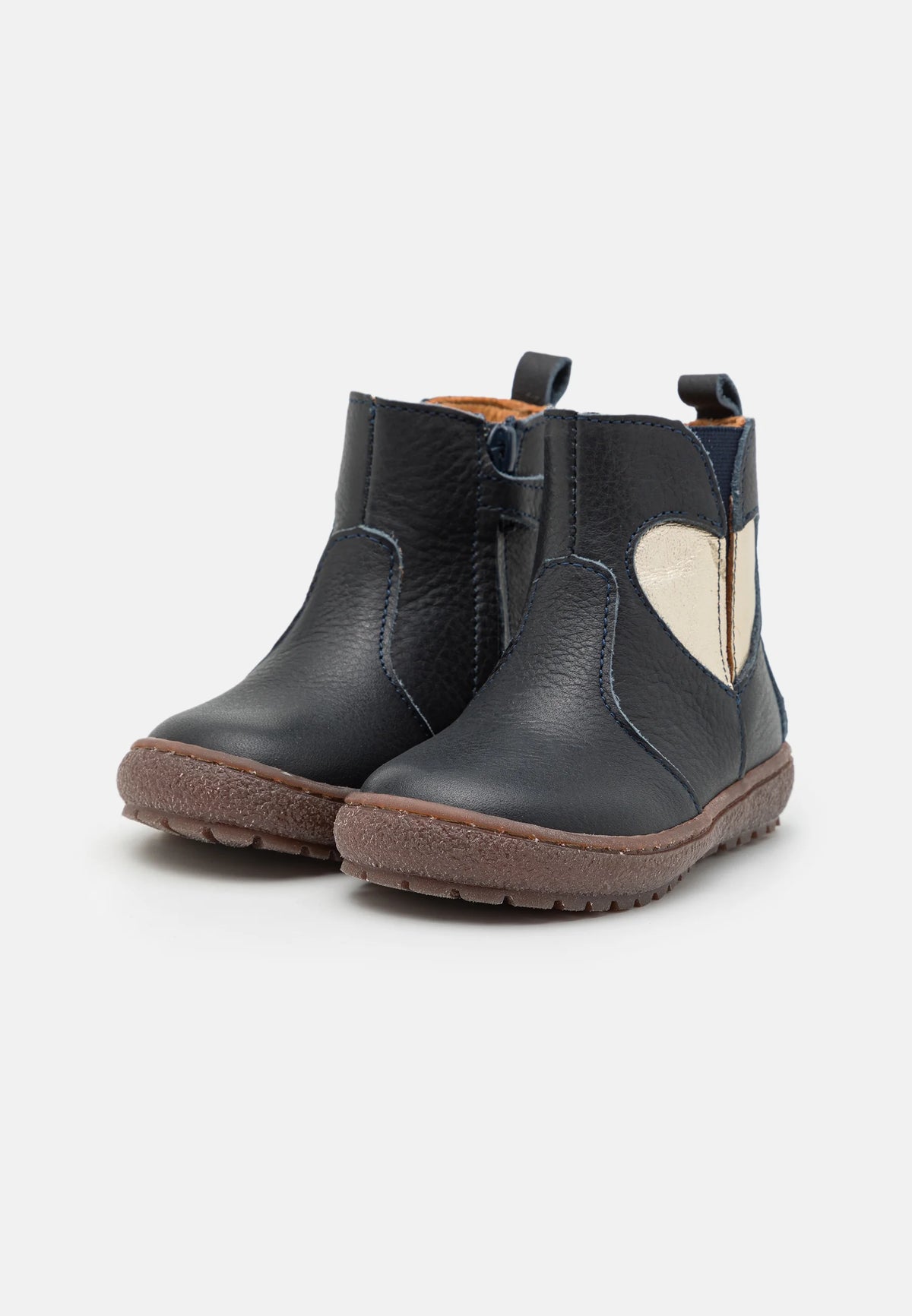 Botas Chelsea de piel Emilie BROWN