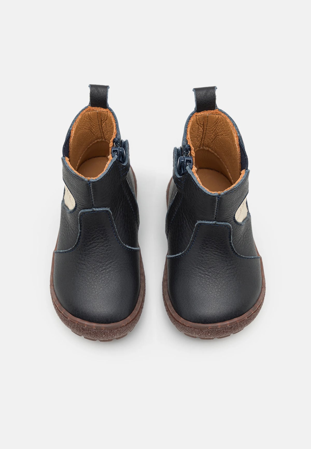 Botas Chelsea de piel Emilie BROWN