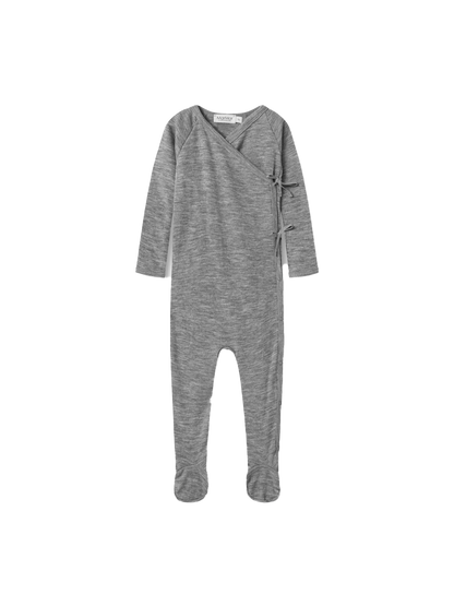 Śpioszki niemowlęce merino Rubetta Rib MarMar Copenhagen BEBE Concept 