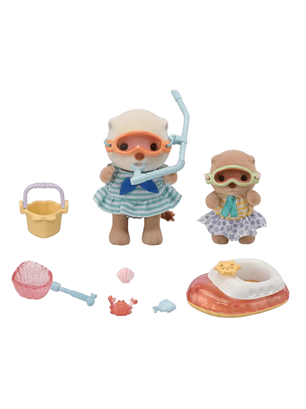 Kolekcjonerskie figurki Wydry Morskie Snorkel Set Sylvanian Families BEBE Concept 
