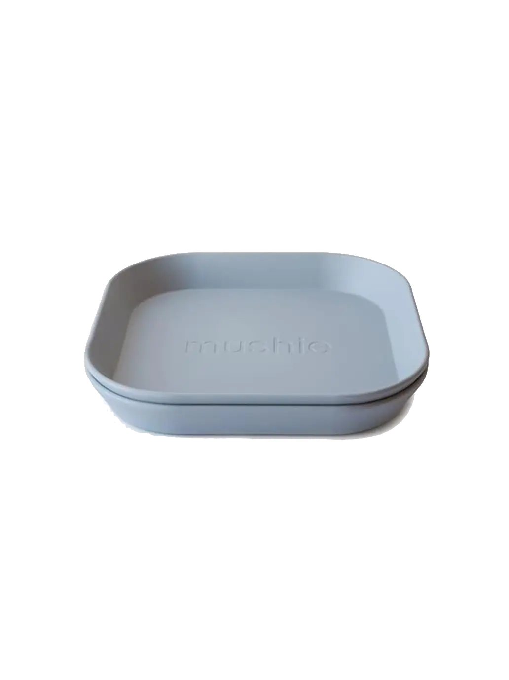 2-pak talerzy dziecięcych Square Mushie BEBE Concept 