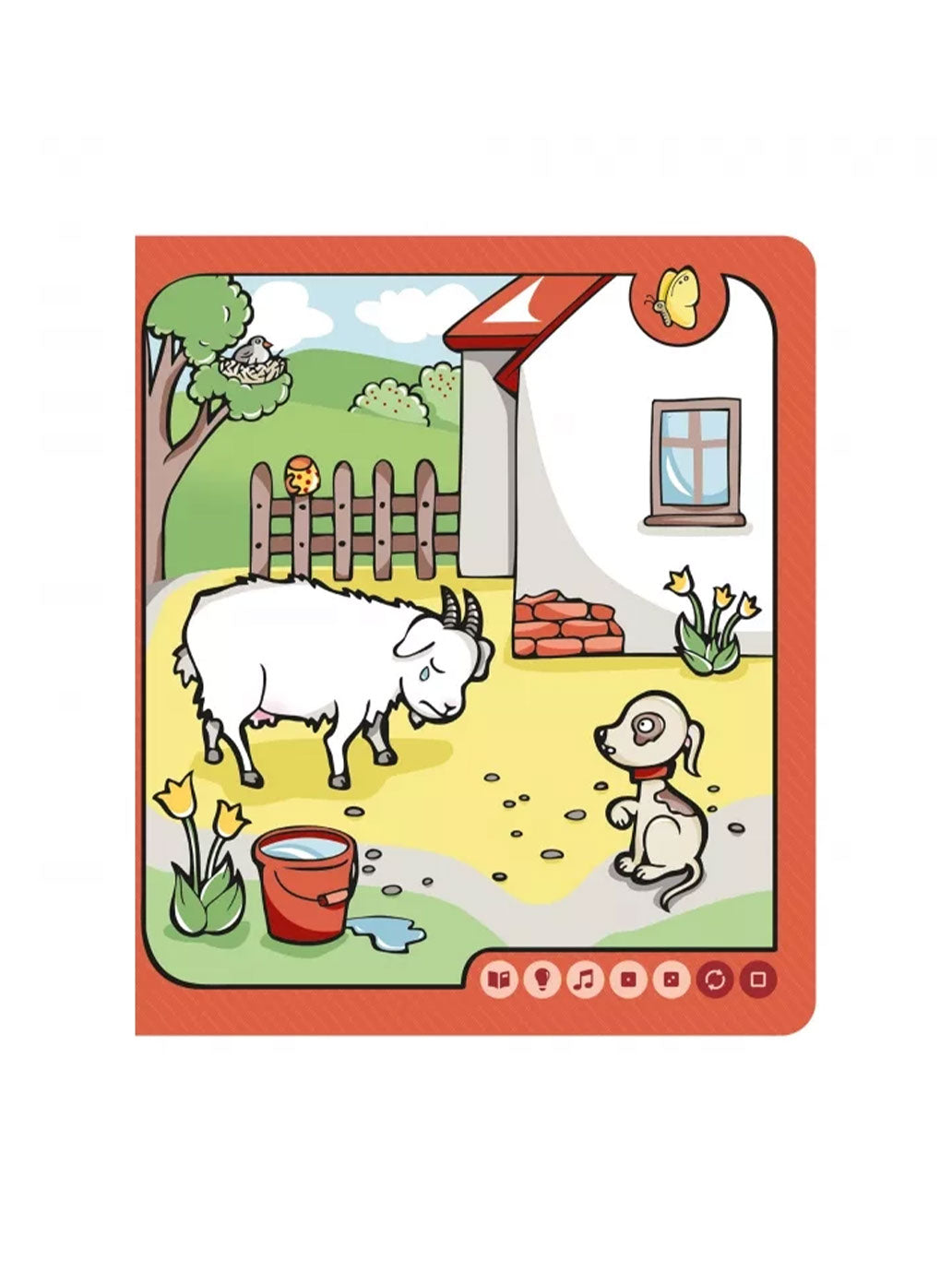 Zwierzęta na wsi. Książka interaktywna Albi BEBE Concept 