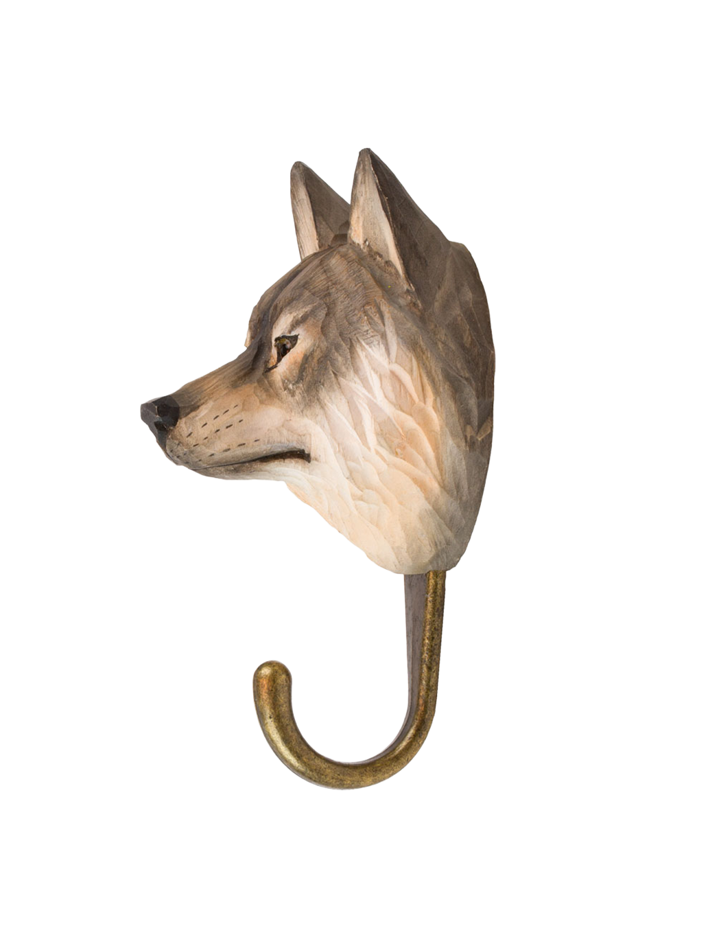 Drewniany haczyk Wilk Wildlife Garden BEBE Concept 