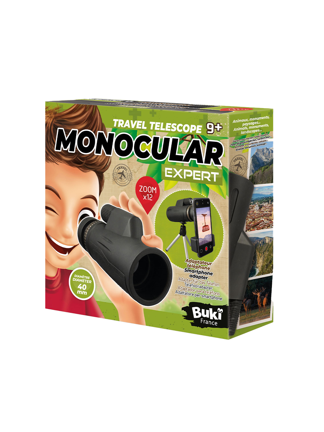 Przenośny teleskop Monocular Expert Buki BEBE Concept 
