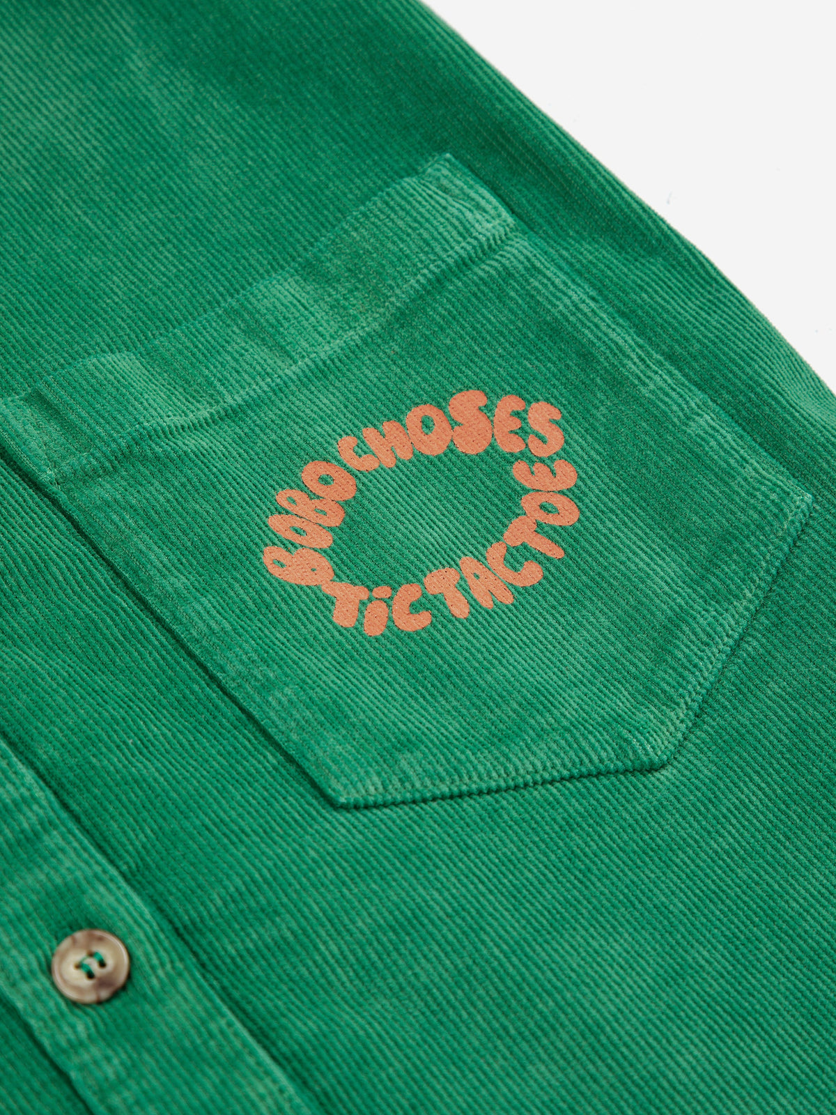 Tic Tac Toe corduroy shirt dress Kids Bobo Choses BEBE Concept 