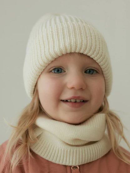 Cienki komin z wełny merino Fine Loop Scarf Mille Family BEBE Concept 