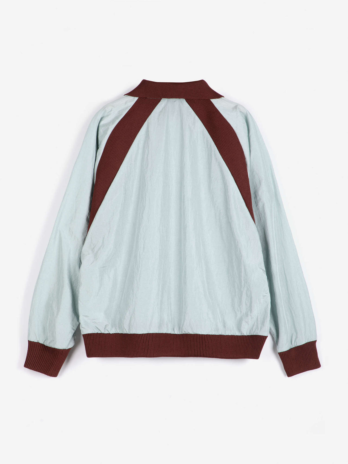 Shinny nylon sweatshirt
