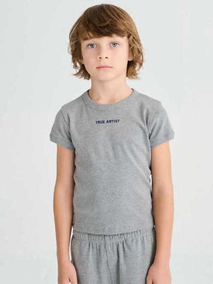 T-shirt nº21 Glacier Grey True Artist BEBE Concept 