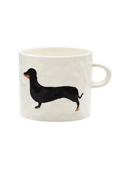Ceramiczny kubek Dachshund Anna + Nina BEBE Concept 