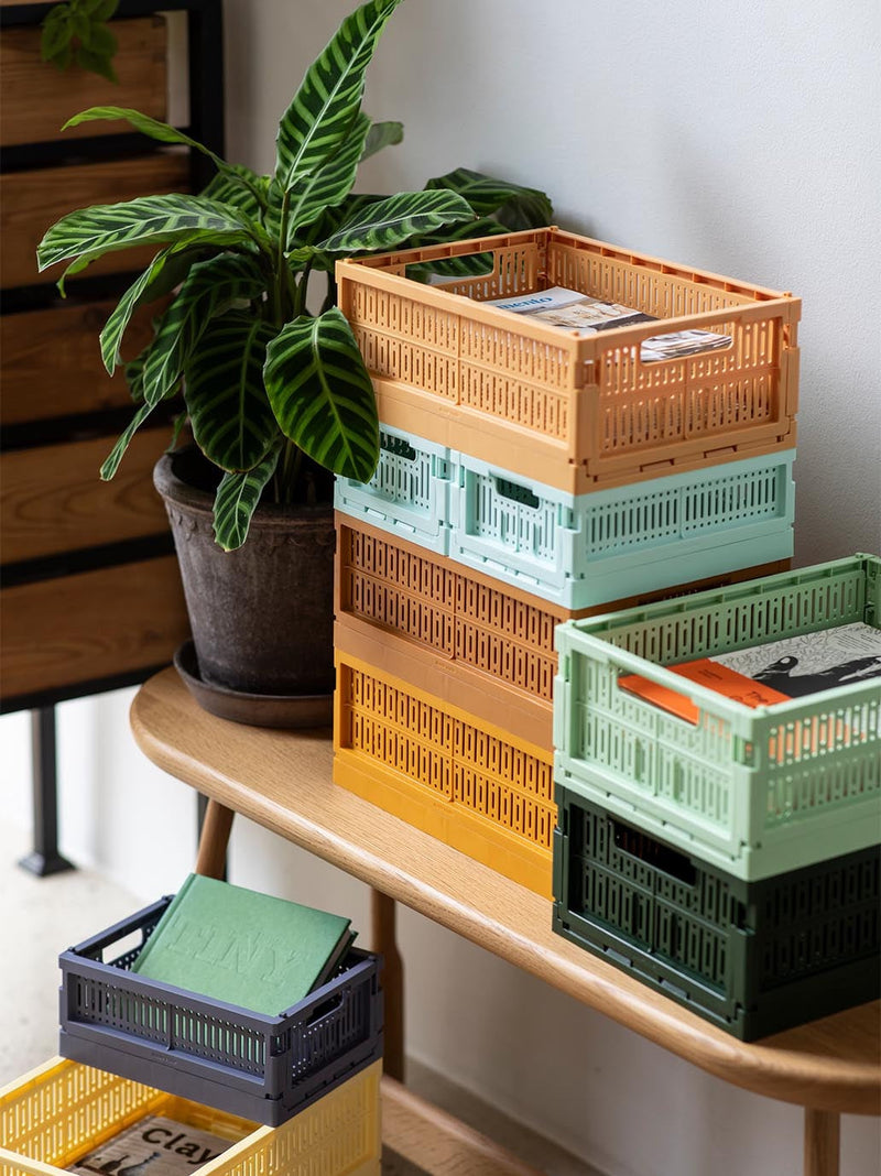 Skrzynka modułowa z recyclingu Made Crate BEBE Concept 