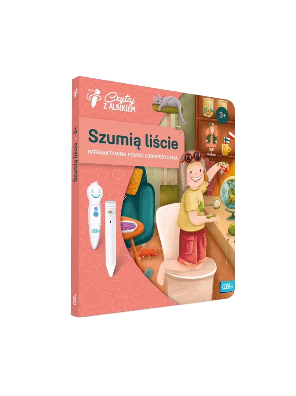 Szumią liście. Pomoc logopedyczna. Książka interaktywna Albi BEBE Concept 