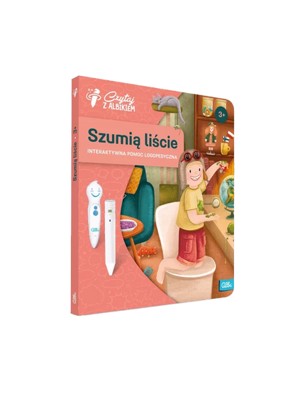 Szumią liście. Pomoc logopedyczna. Książka interaktywna Albi BEBE Concept 