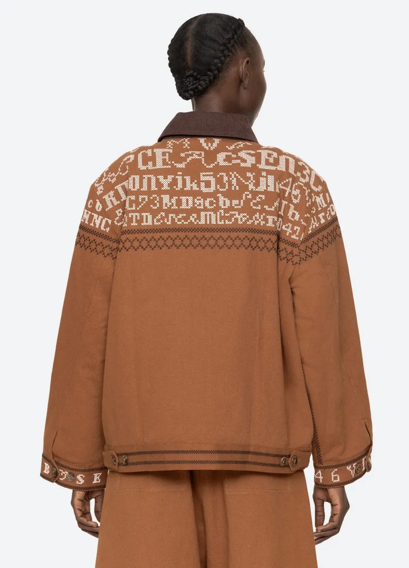 Kit embroidery jacket SEA New York BEBE Concept 