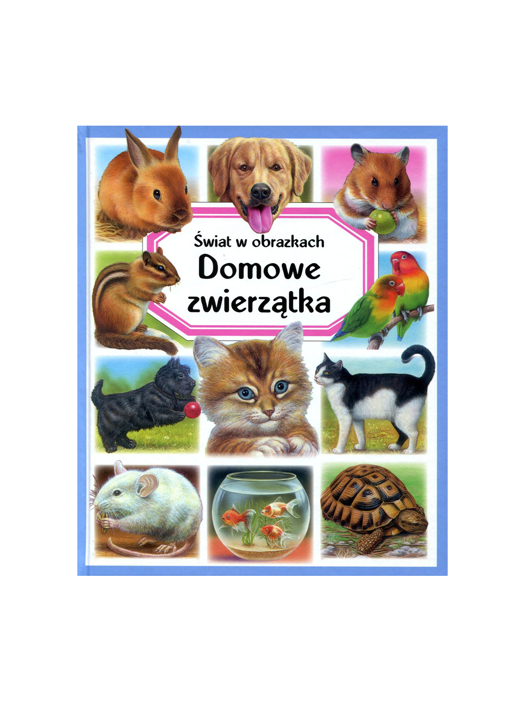 Świat w obrazkach. Domowe zwierzątka Wydawnictwo Olesiejuk BEBE Concept 