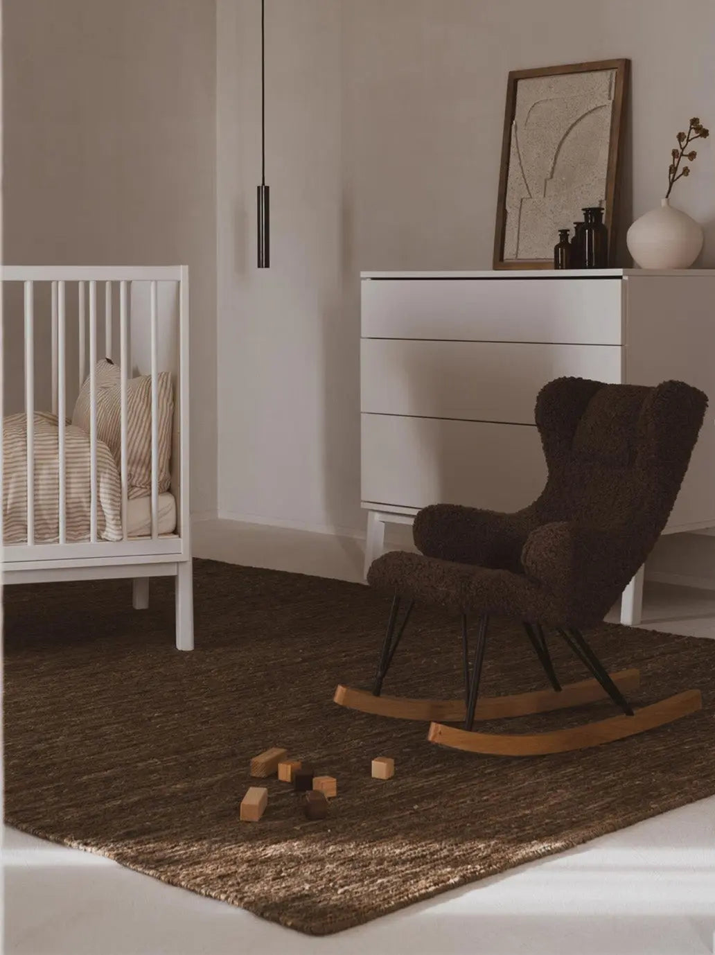 Fotel bujany dla dzieci De Luxe Teddy Quax BEBE Concept 