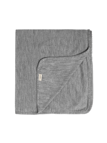 Kocyk niemowlęcy z wełny merino Alida Pointelle MarMar Copenhagen BEBE Concept 