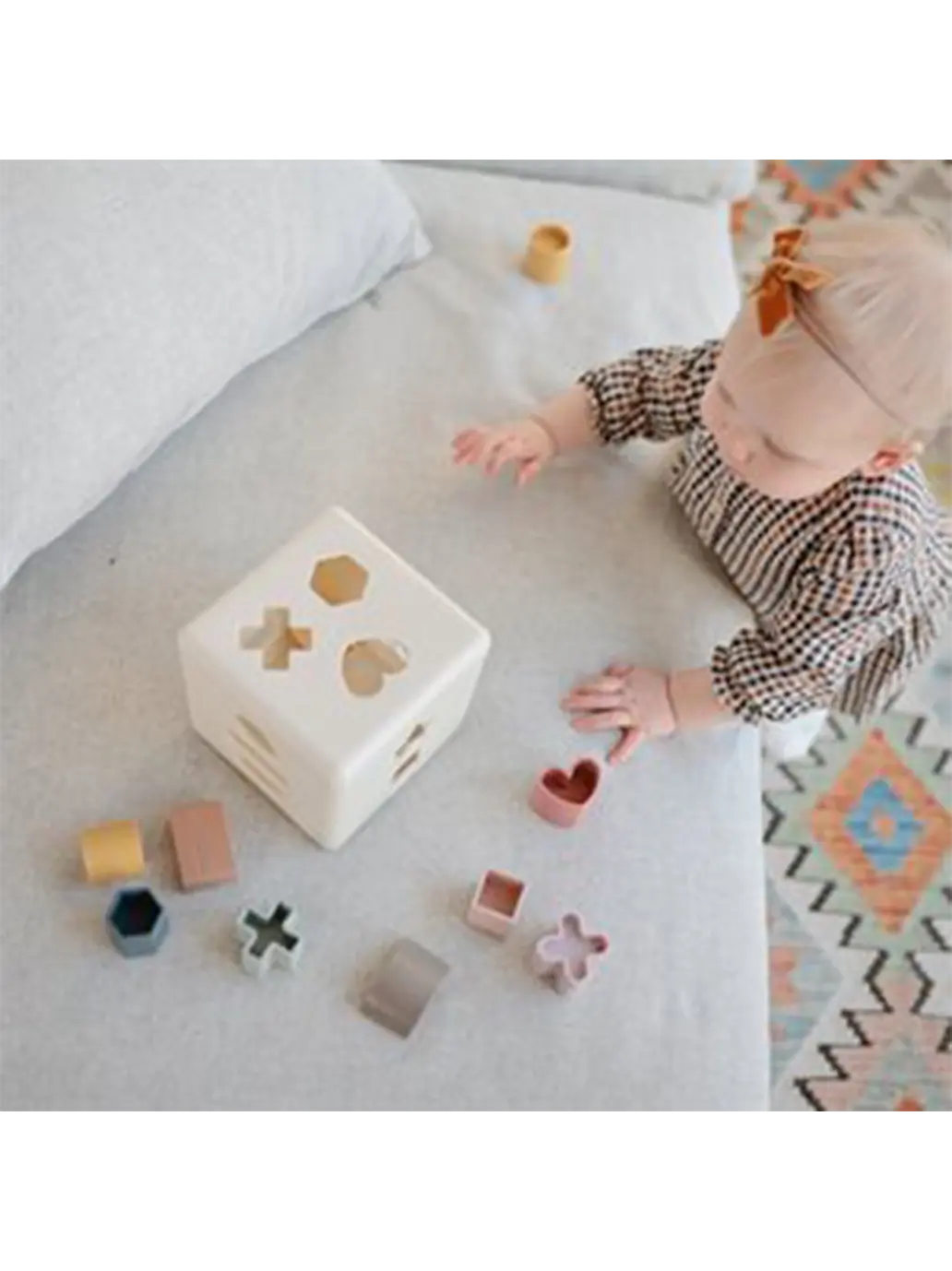 Sorter kształtów Mushie BEBE Concept 