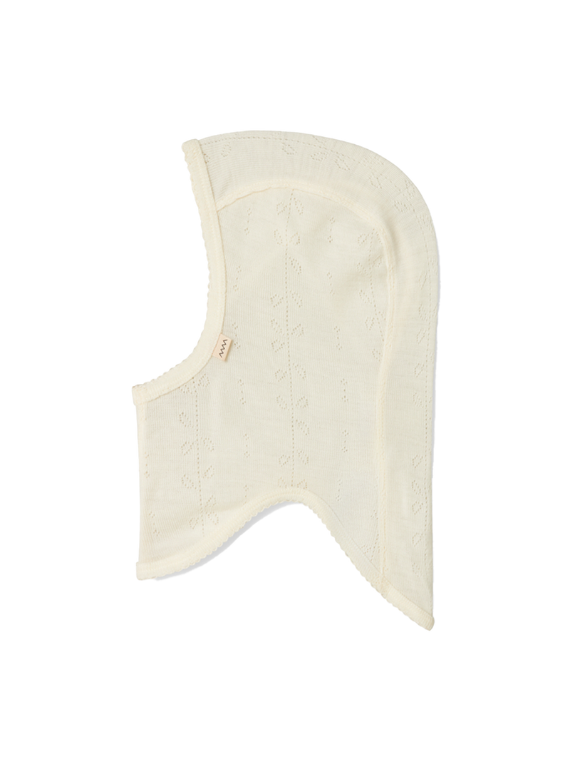 Kominiarka niemowlęca merino Balaclava Pointelle MarMar Copenhagen BEBE Concept 