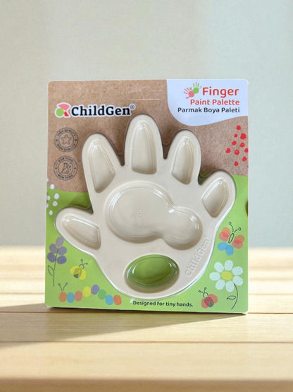 Paleta do malowania palcami w kształcie dłoni ChildGen BEBE Concept 