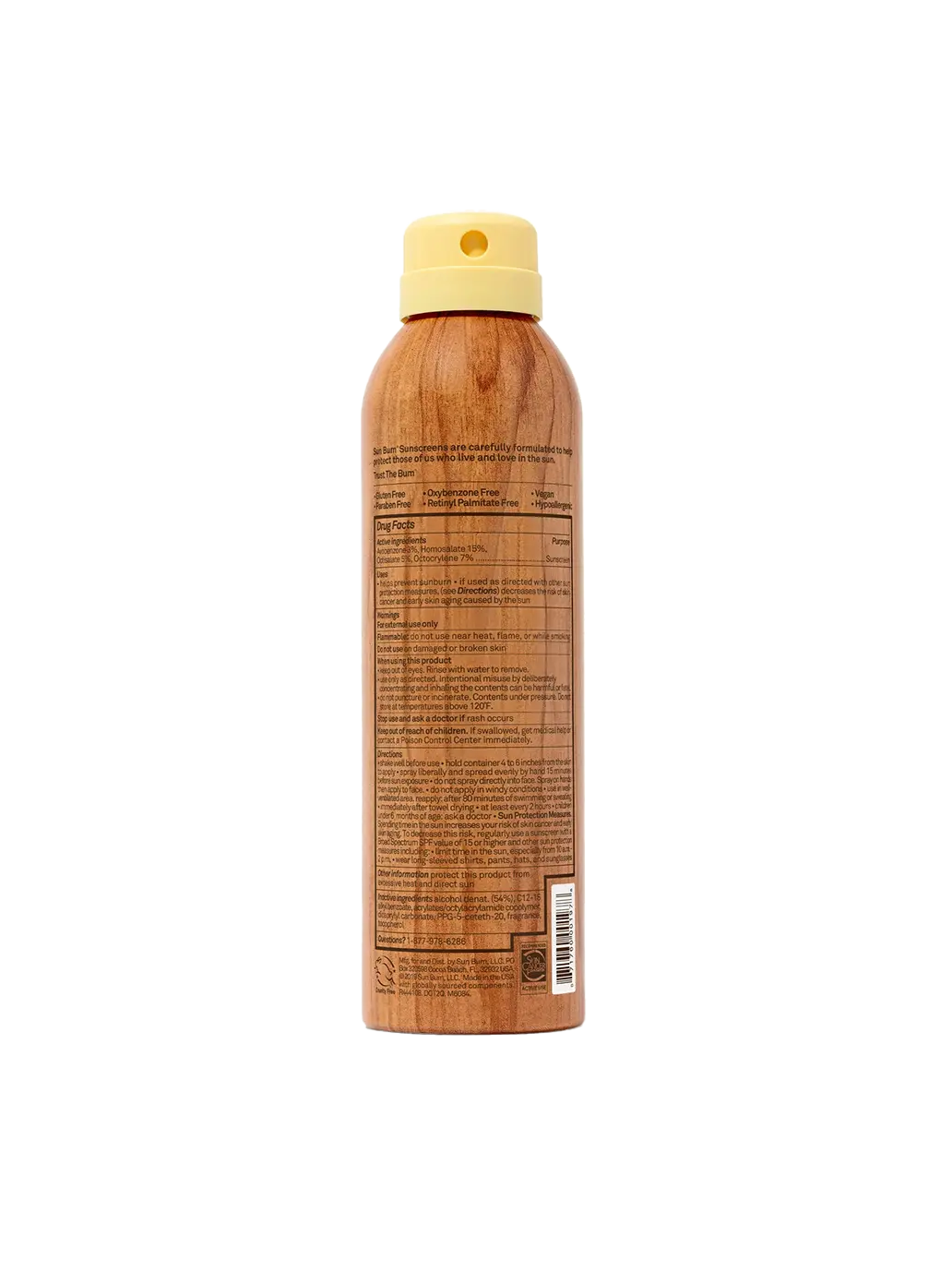 Wodoodporny spray przeciwsłoneczny Original SPF 50 Sun Bum BEBE Concept 