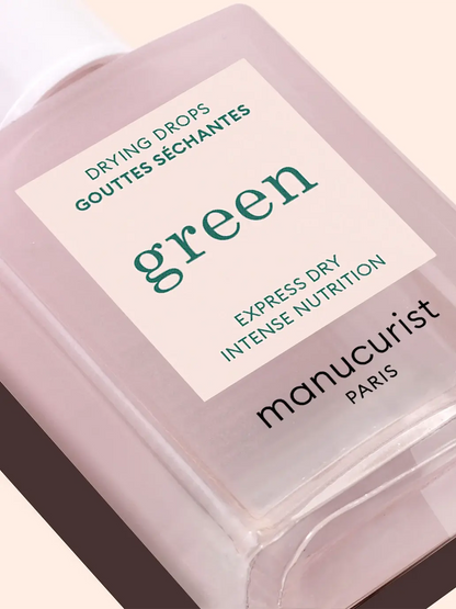 Kropelki przyspieszające schnięcie Green Drying Drops Manucurist BEBE Concept 