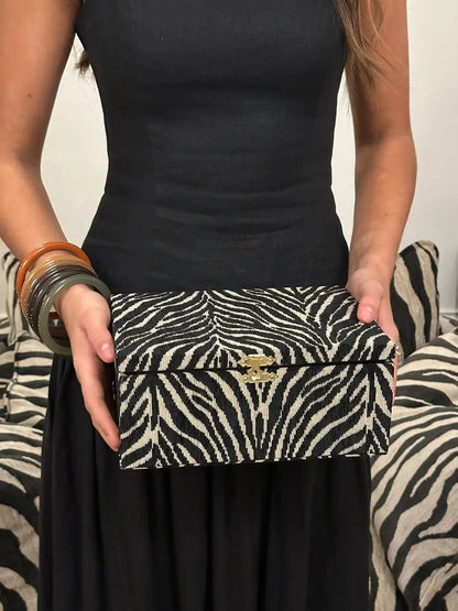 Szkatułka Giant Jewelry Box Black Zebra Pico BEBE Concept 