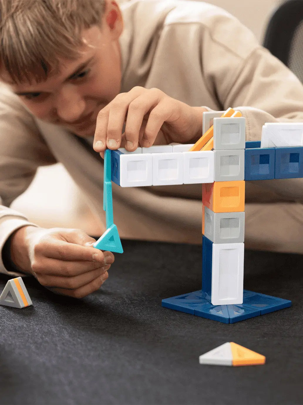 Klocki magnetyczne dla zaawansowanych PRO Constructor Set Connetix BEBE Concept 